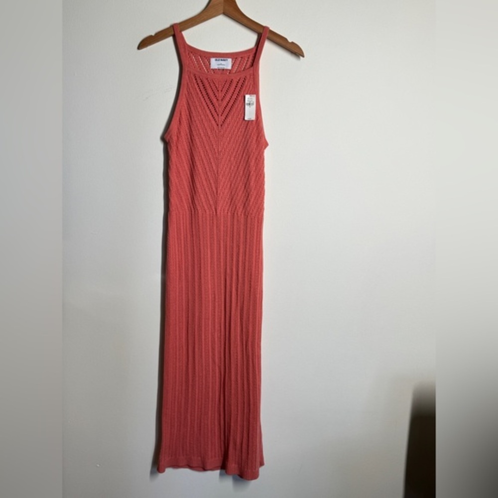 Old Navy Coral Maxi Dress